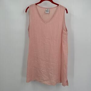 Match Point Womens Linen Tank Top Size S Cottagecore Coastal Grandmother‎